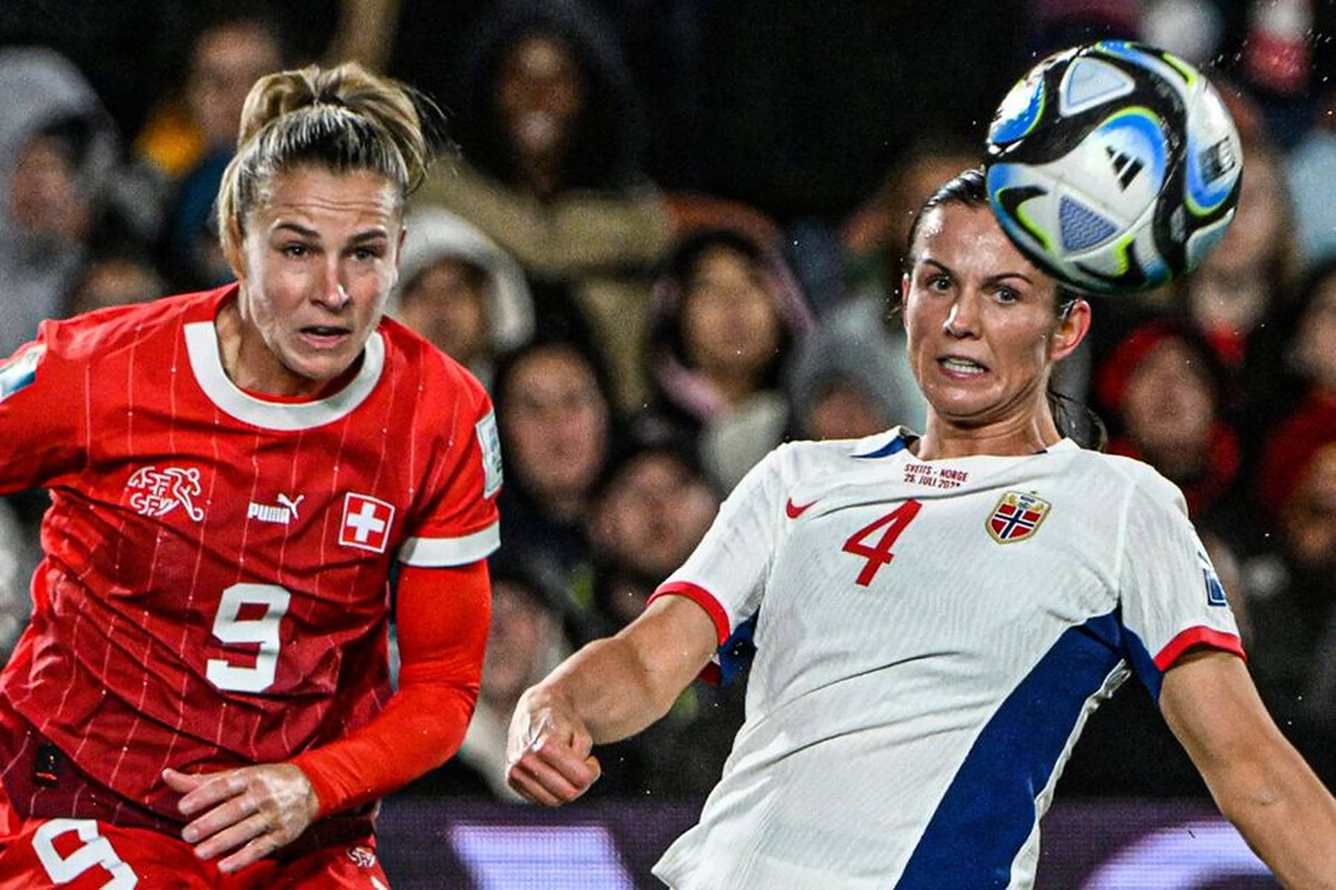 挪威女足备战奥运会，锋线备战